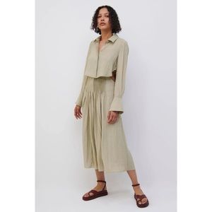 Jonathan Simkhai Women’s Jarvis Summer Shirt Casual Dress